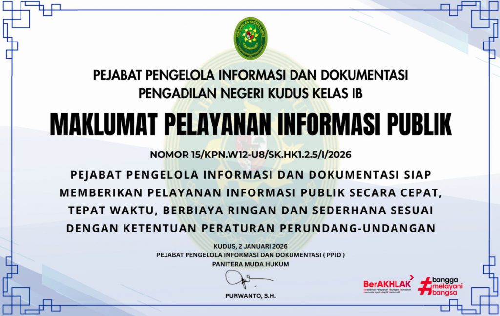Maklumat Pelayanan Informasi
